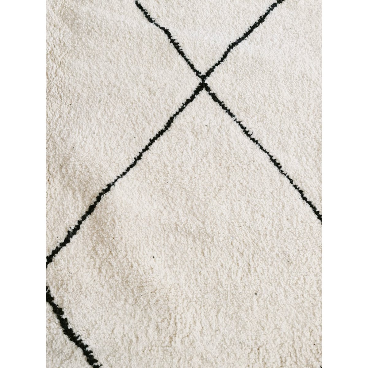 Berberteppich Beni Ouarain reine Wolle 163 x 271 cm