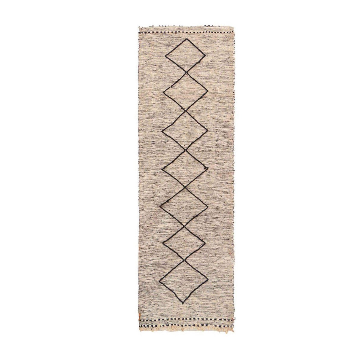 Marokkaner Berber Kilim Teppich reines Woll 85 x 270 cm