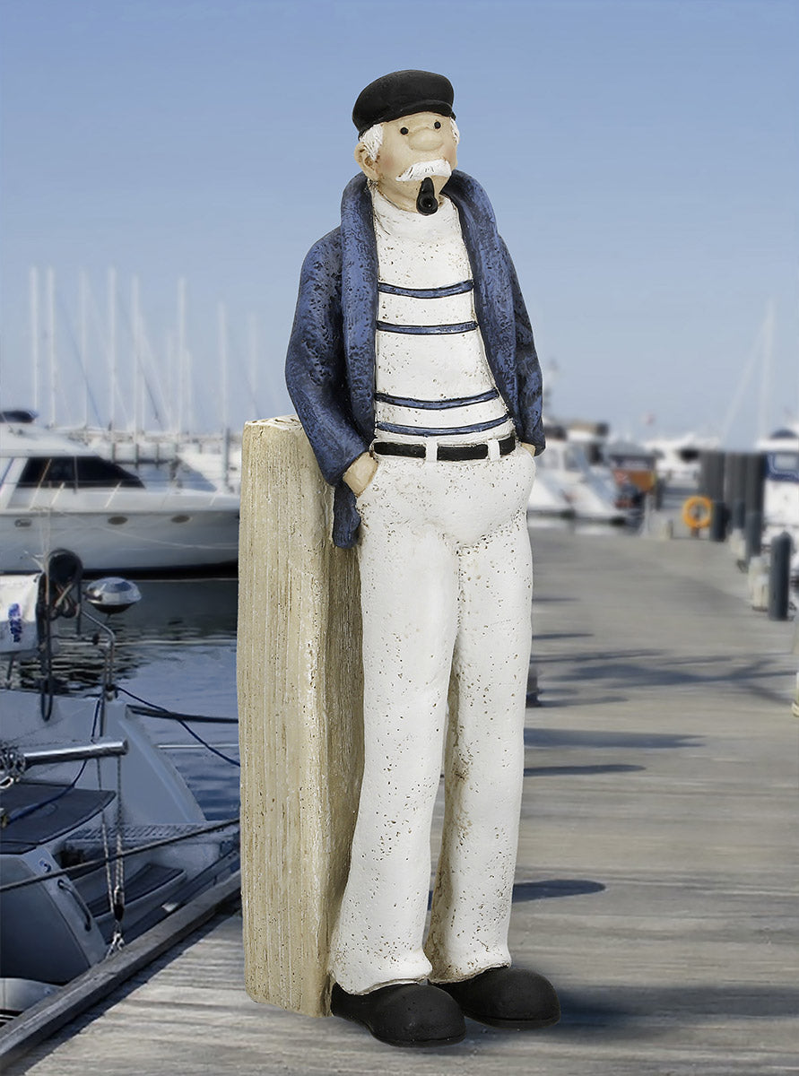 Figur Seemann Sigvard 29 cm maritim aus Poly
