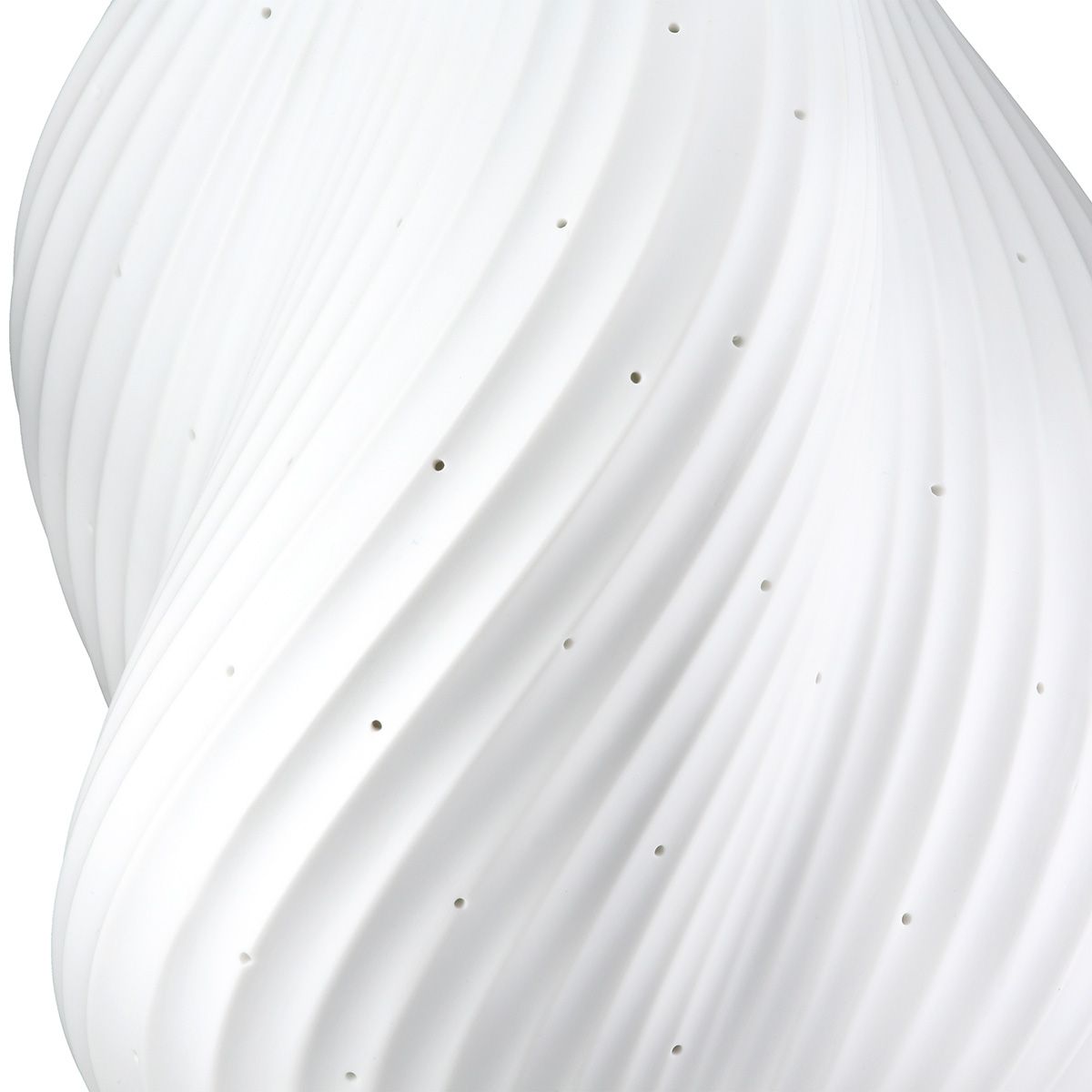 Tischlampe Swing Porzellan Weiß 23cm