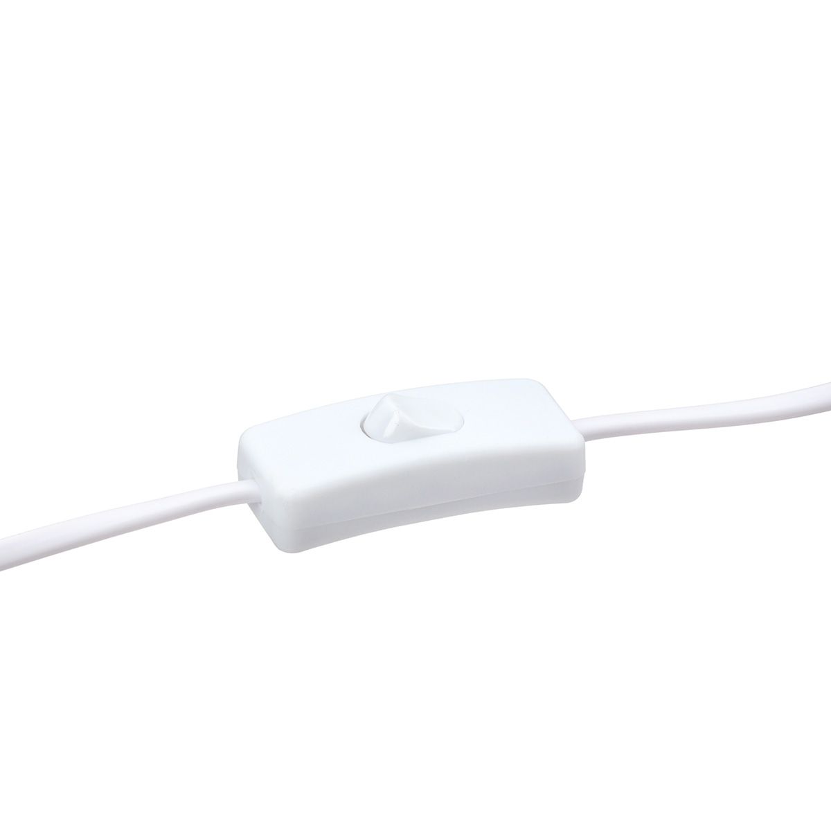 Tischlampe Swing Porzellan Weiß 23cm