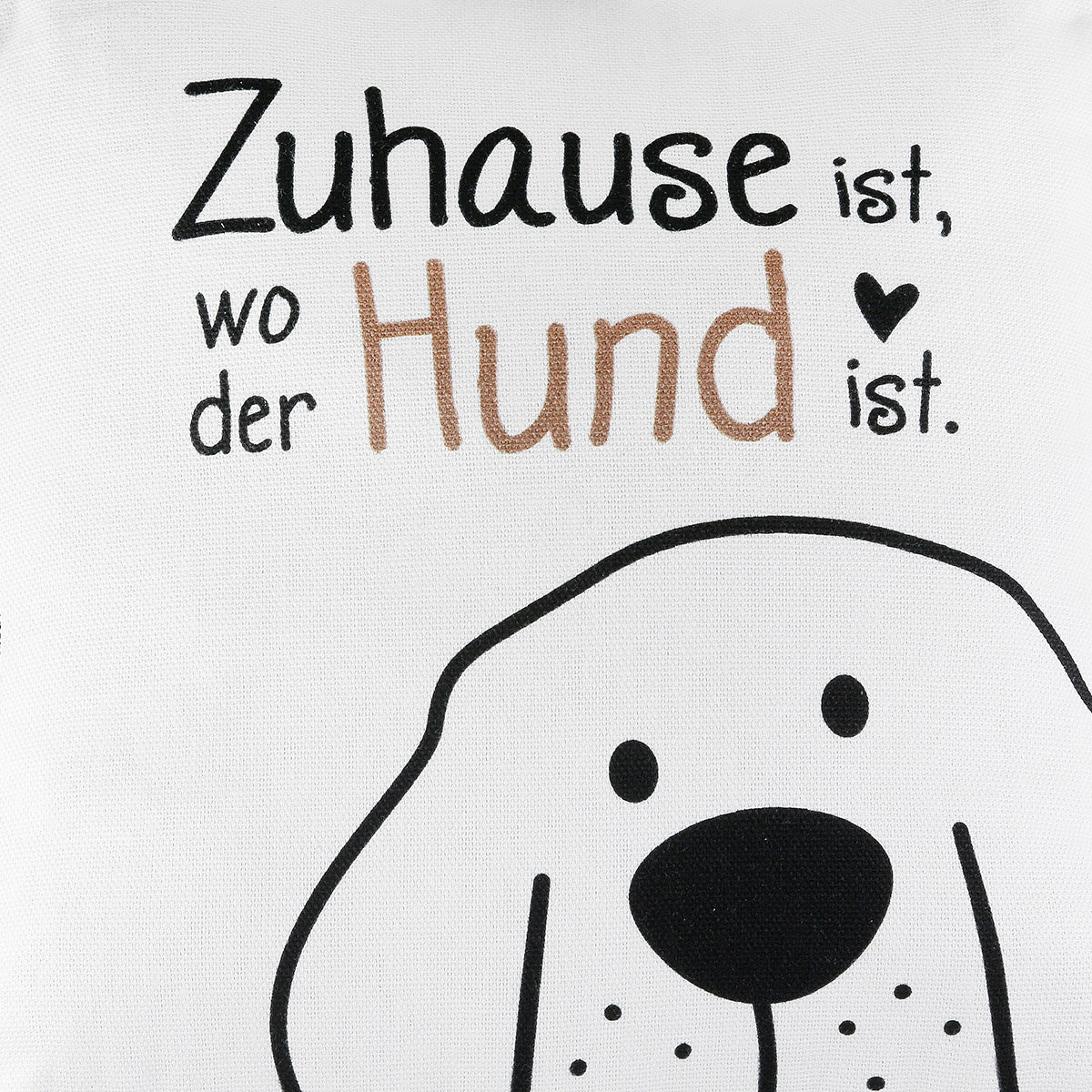 Türstopper Hundebande Dreieck Zuhause Hund Spruch