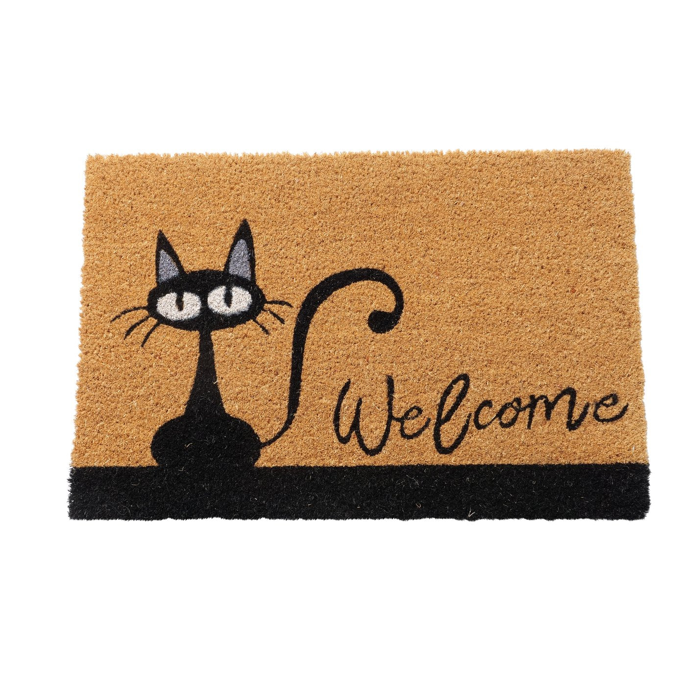 Welcome doormat with charm – coziness begins at the front door Cat