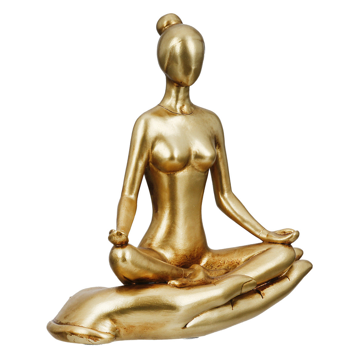 Yoga Grace Dekofigur Gold 3er Set