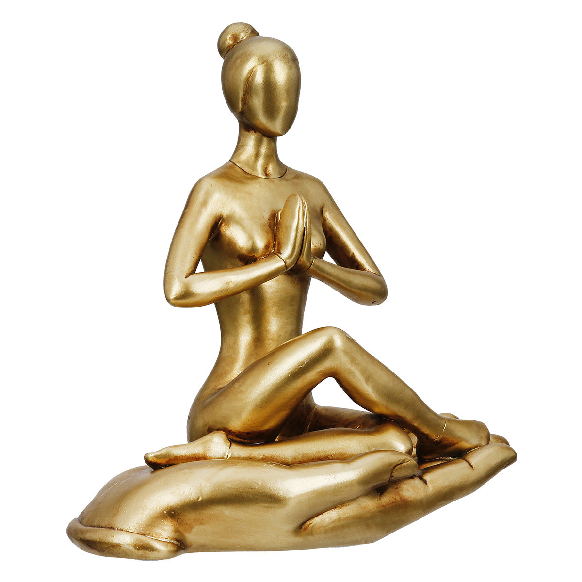 Yoga Grace Dekofigur Gold 3er Set