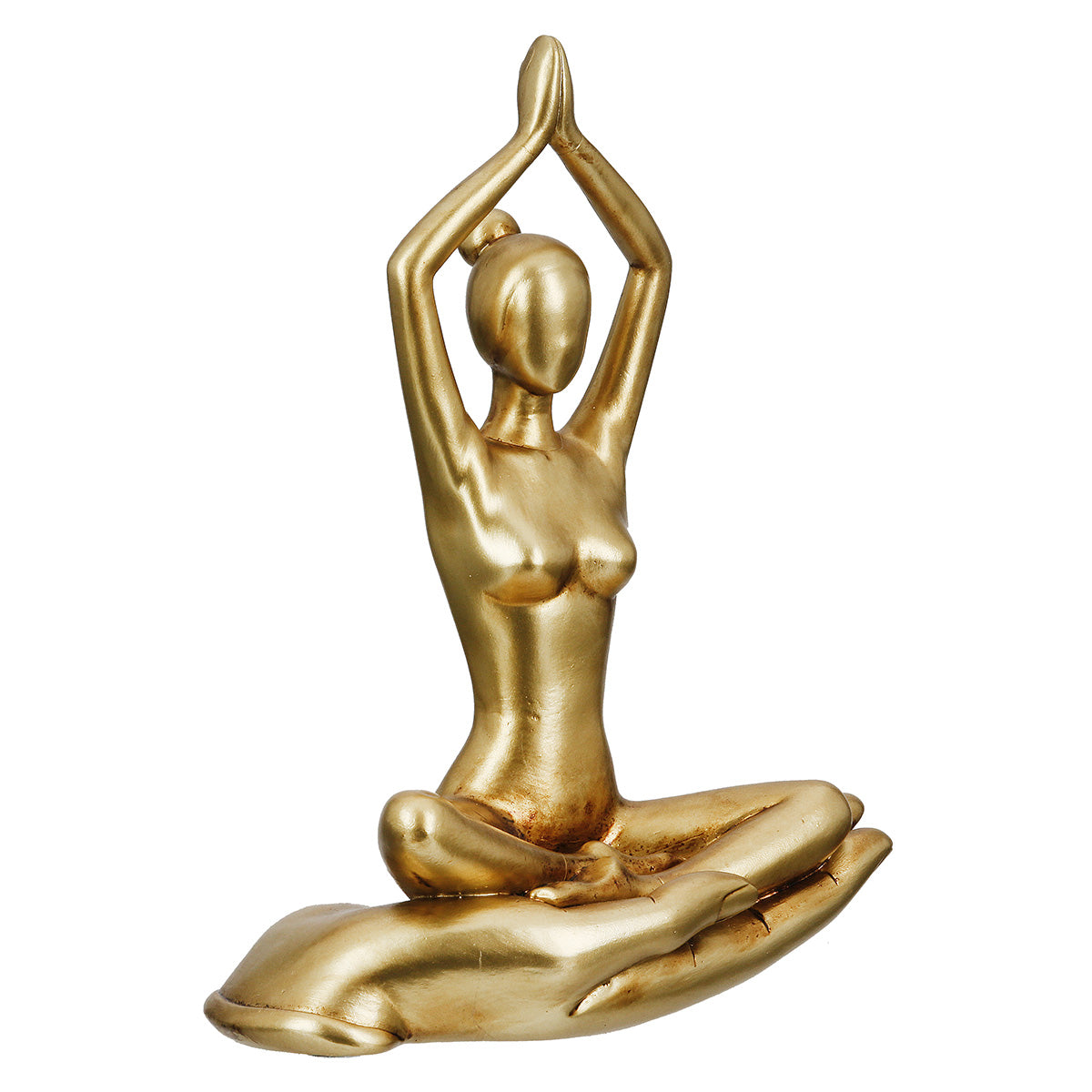 Yoga Grace Dekofigur Gold 3er Set