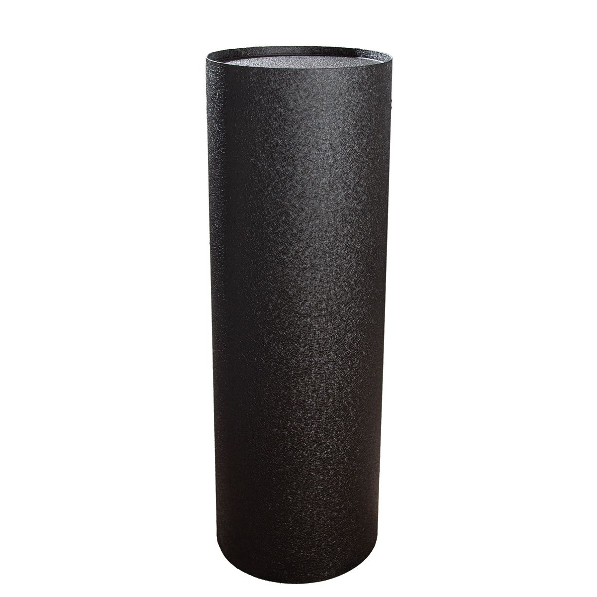 Säulen Deko Set Basseterre 2-teilig Eisen Schwarz Creme Rund