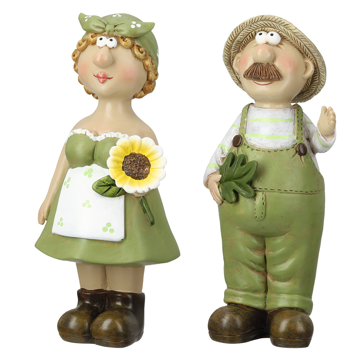 Dekofiguren Paar Anton und Antonia Gartenliebe 16,5 cm