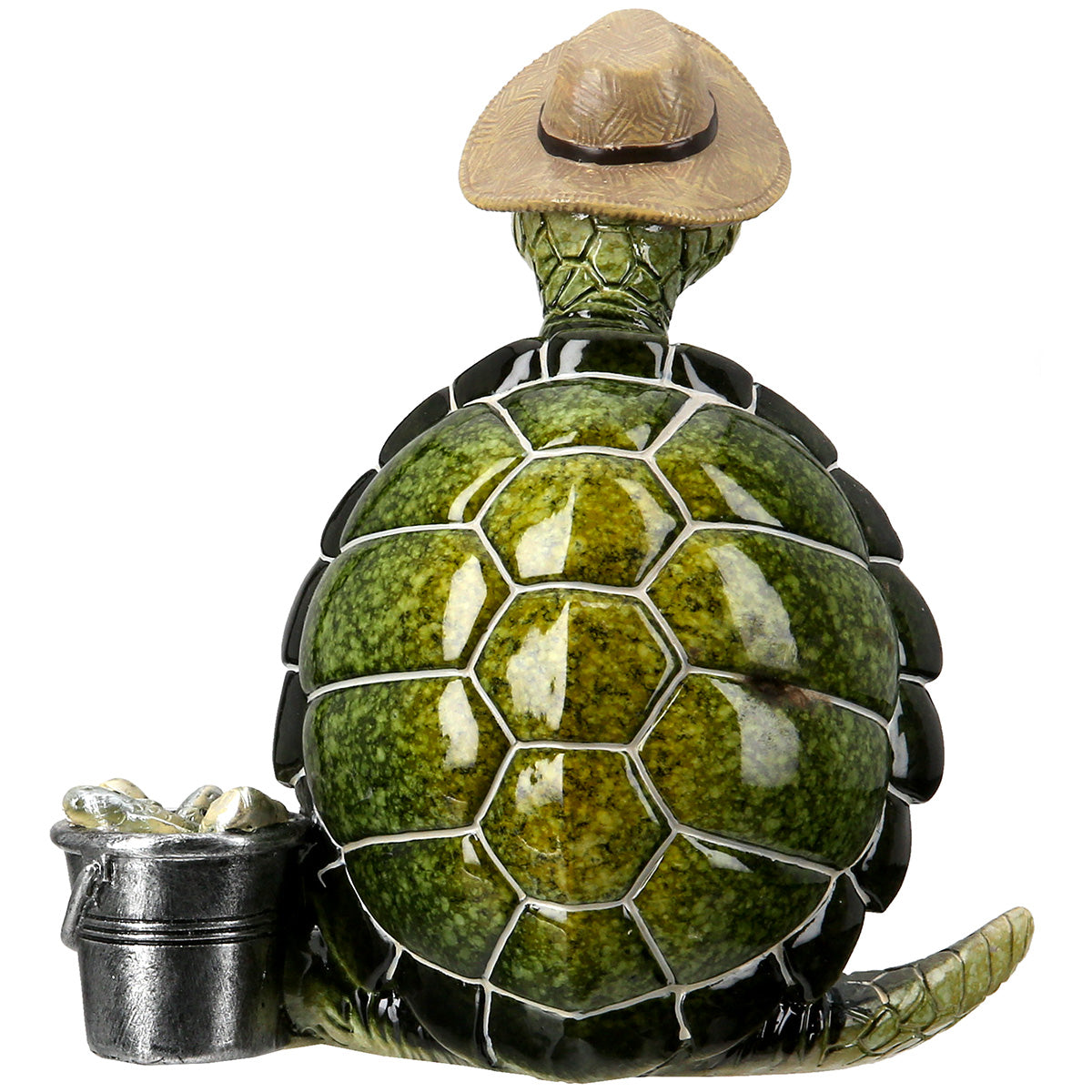 Dekofigur Schildkröte Angler Glücksfang