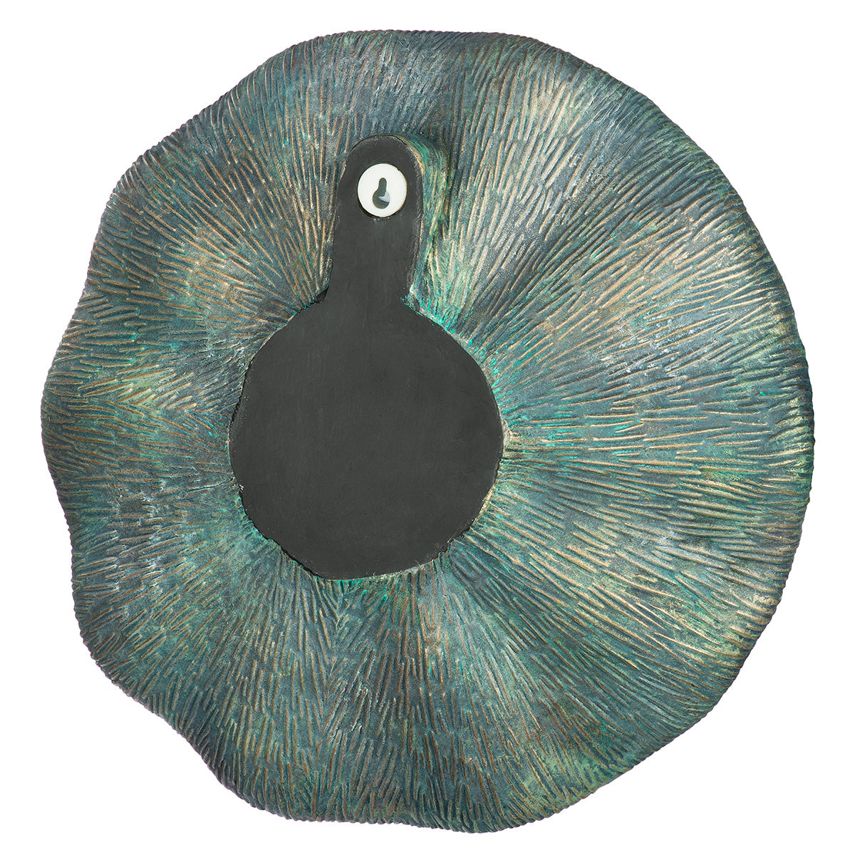 Wandobjekt Runners 39cm Schwarz Bronze Kunstharz