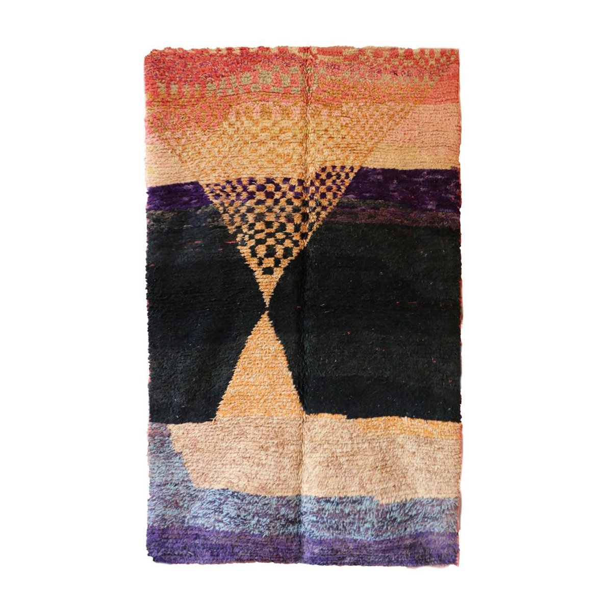 Marokkaner Berber Teppich reine Wolle 165 x 260 cm