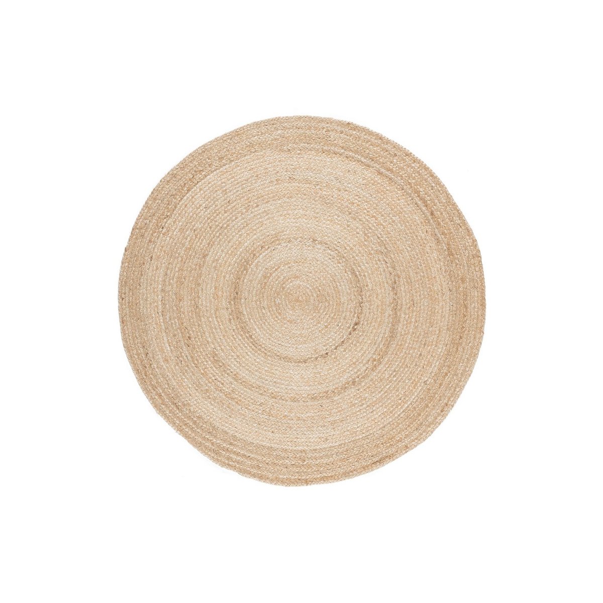 Rond vloerkleed van natuurlijke jute NATURA