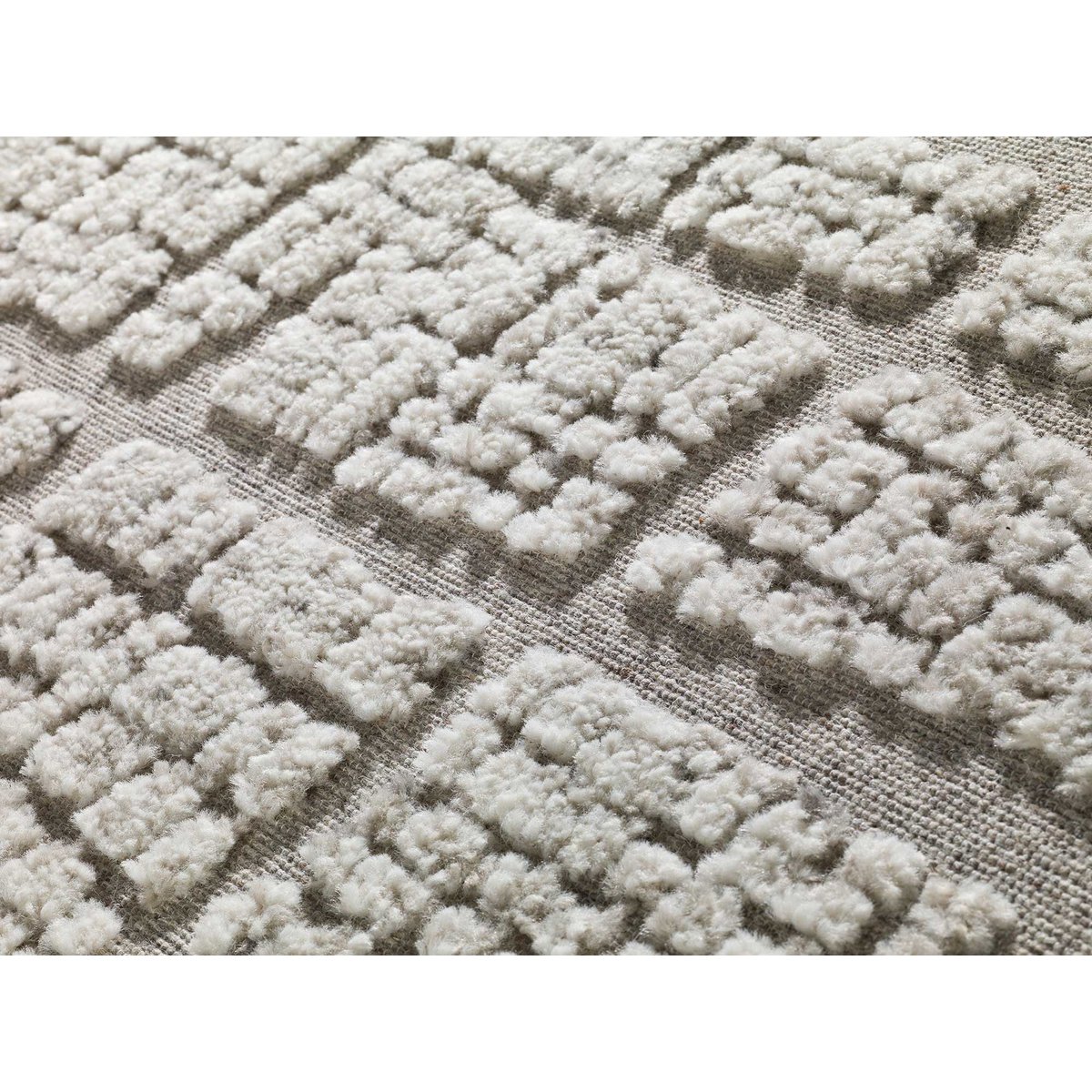 Ethnischer Teppich in gemischtem Wollweber flacher Tessell