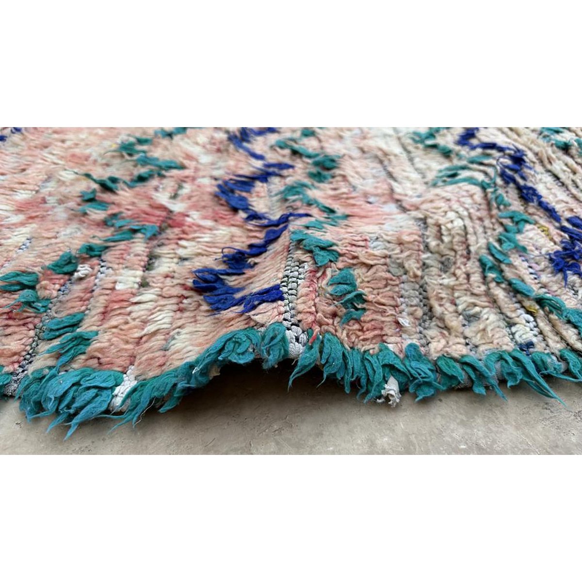 Marokkaans Berber tapijt van zuivere wol 115 x 239 cm