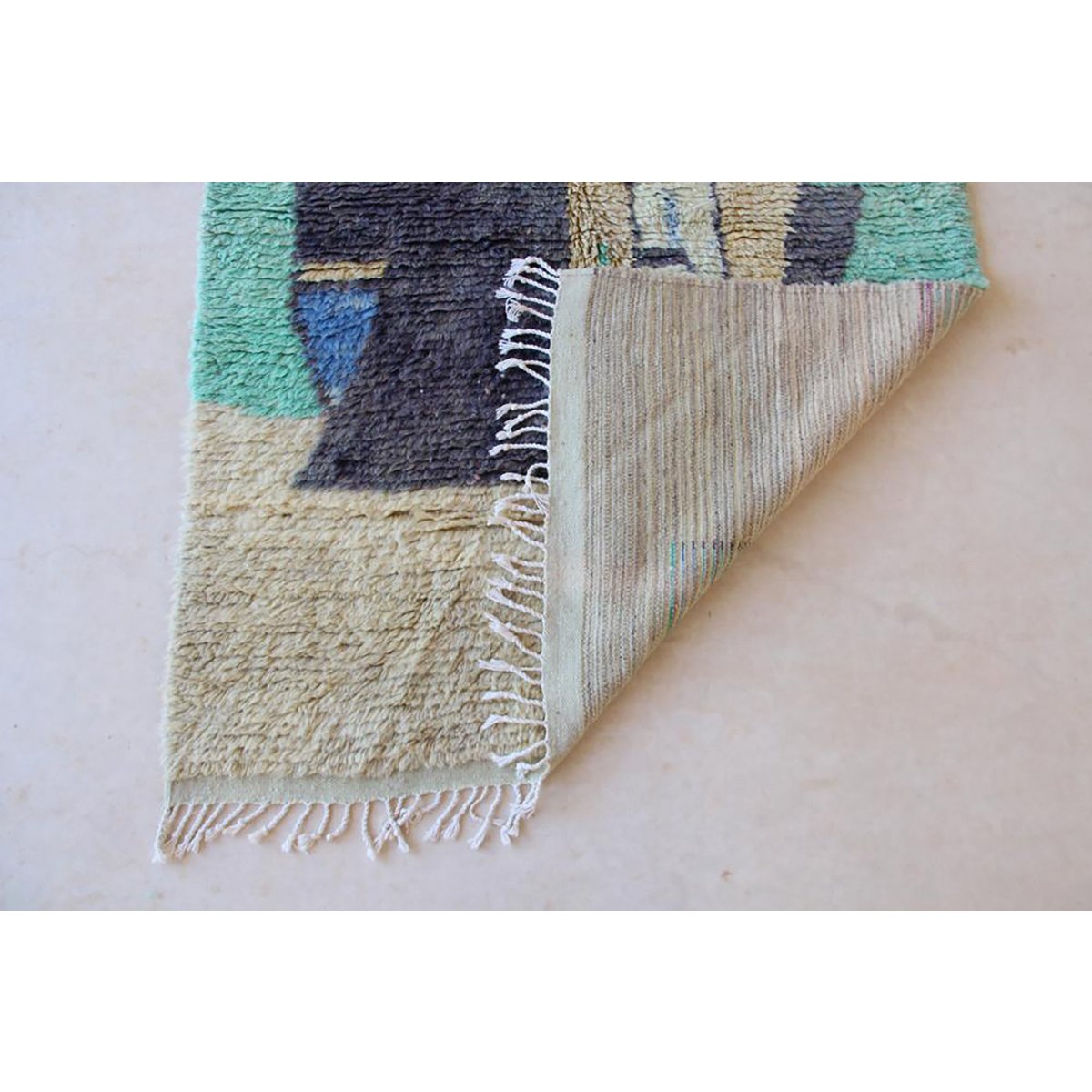 Marokkanische Wolle Berber Teppich 145 x 262 cm