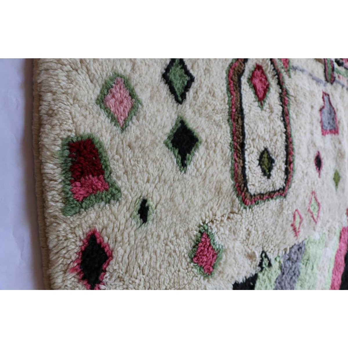 Marokkaner Berber Teppich reine Wolle 203 x 292 cm