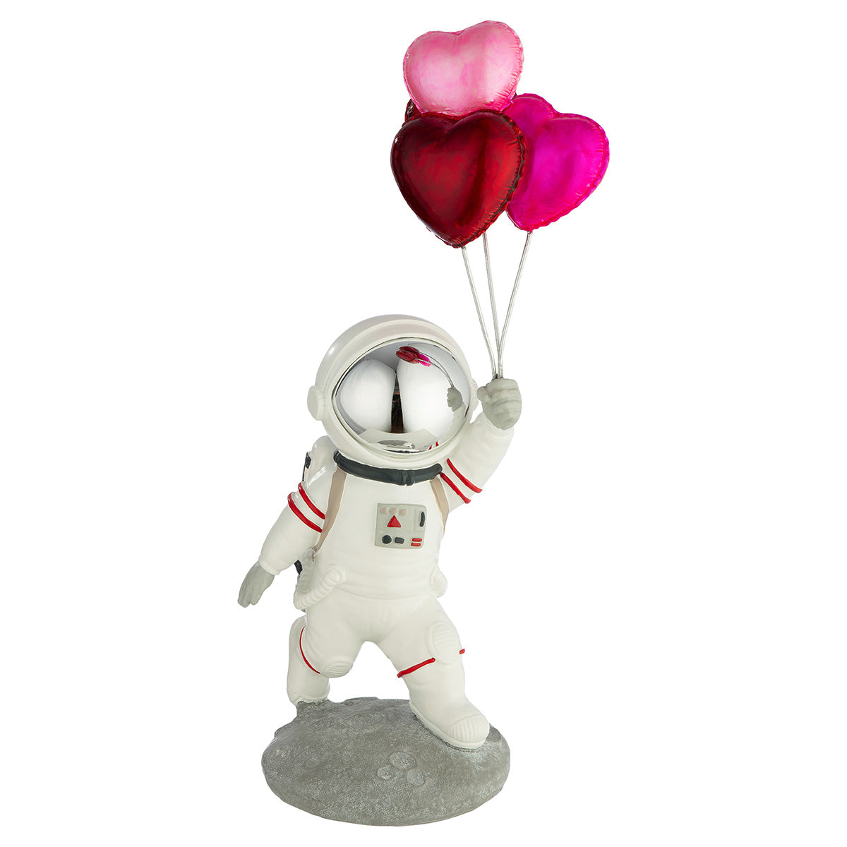 Dekofigur Astroheart Michael Astronaut mit Herzballons