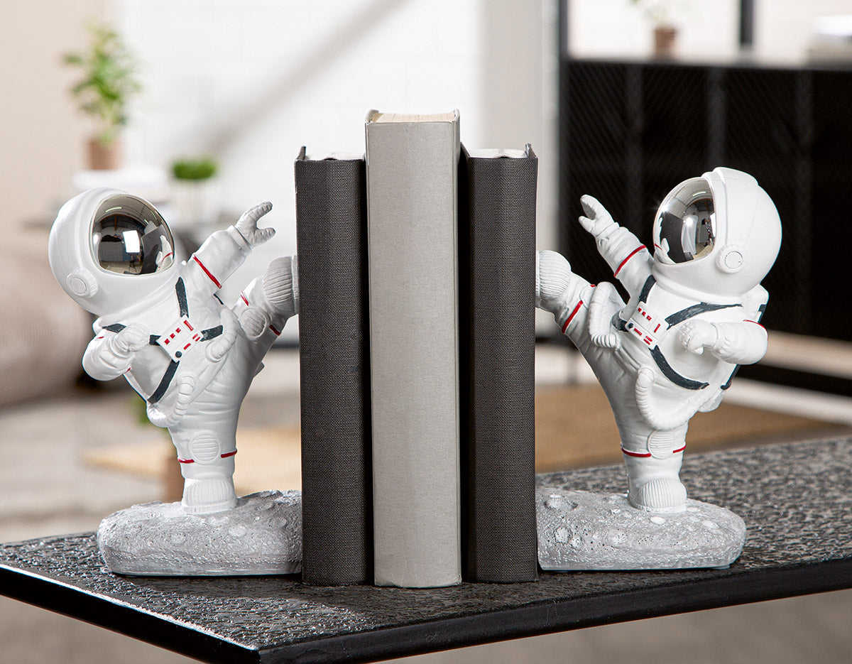 Buchstützen Astronaut Sigmund Mond Set