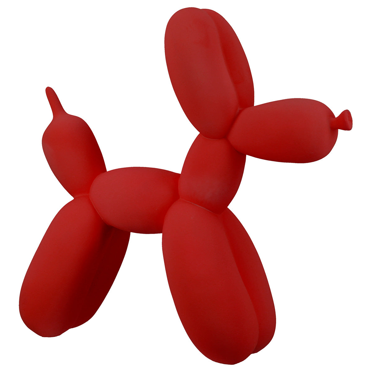 Ballonhund Figur Popino Rot Blau Gelb Deko Modern Kunstharz