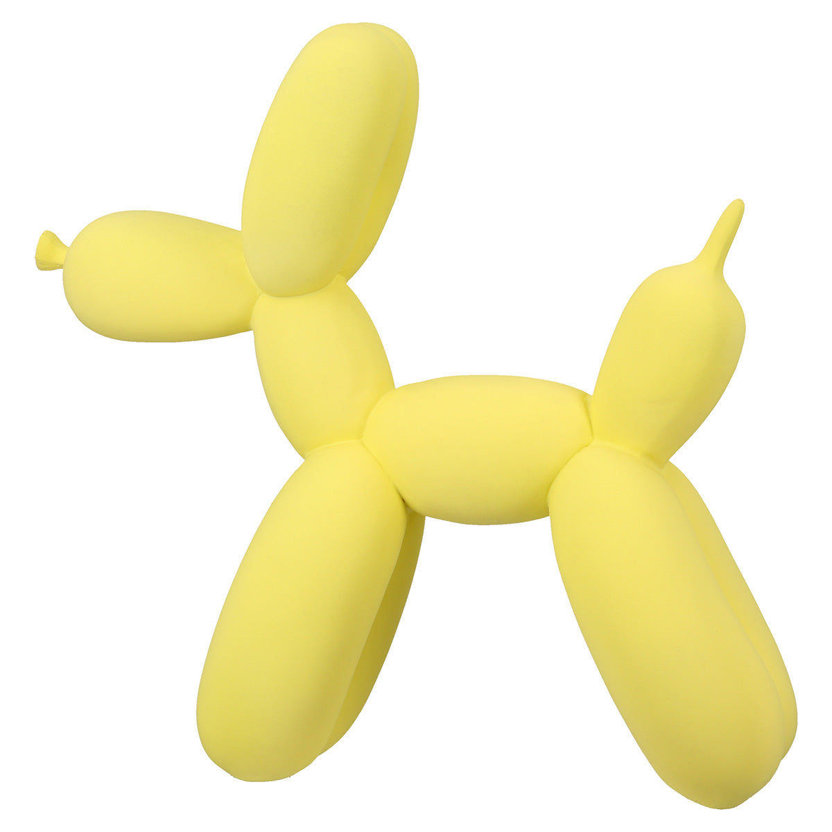 Ballonhund Figur Popino Rot Blau Gelb Deko Modern Kunstharz