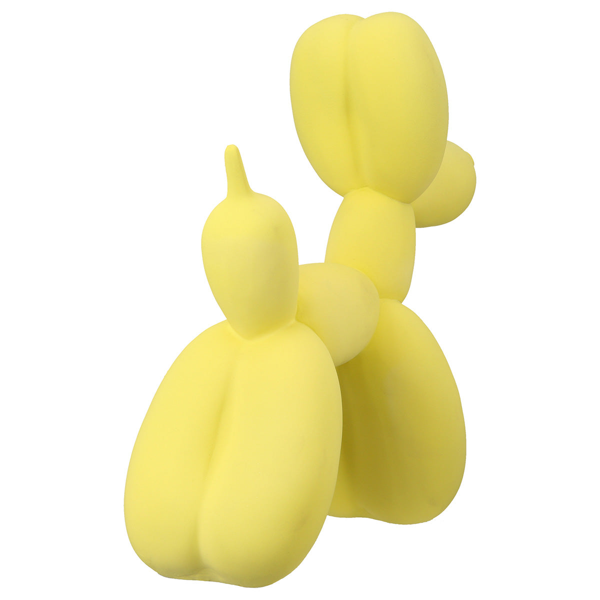 Ballonhund Figur Popino Rot Blau Gelb Deko Modern Kunstharz