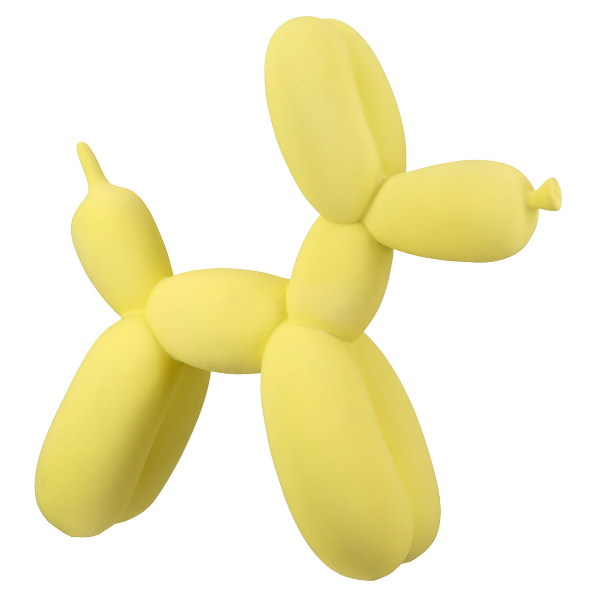 Ballonhund Figur Popino Rot Blau Gelb Deko Modern Kunstharz