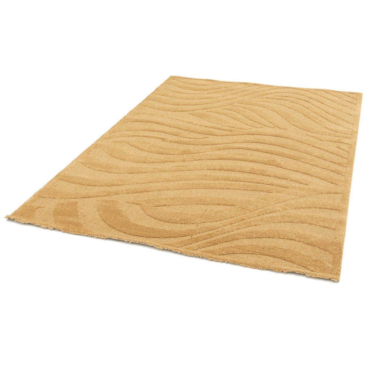 Teppich mit weicher und komfortabler Reliefwirkung Welle