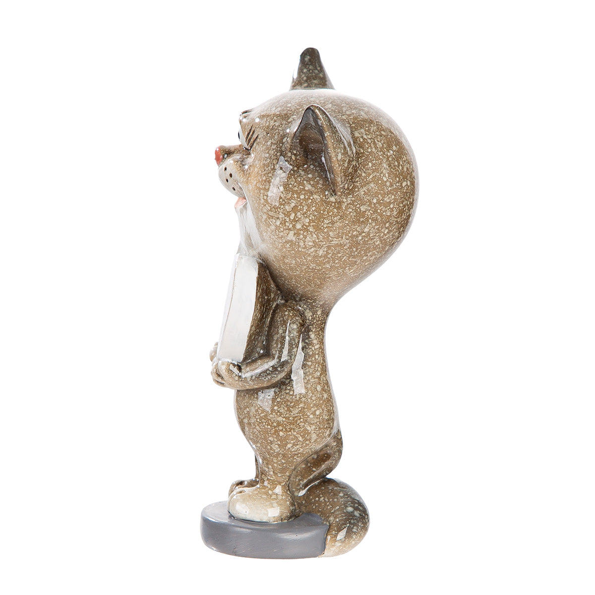 Genesungskatze Minka Dekofigur Gute Besserung Geschenkbox