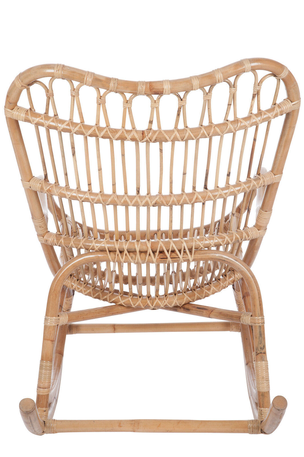 Schaukelstuhl Rattan Naturell - Natürlicher Charme und Komfort für entspannte Momente