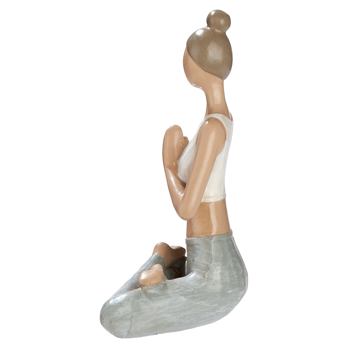 Dekofigur Yoga Frau Namira meditierende Figur in ruhigem Desig