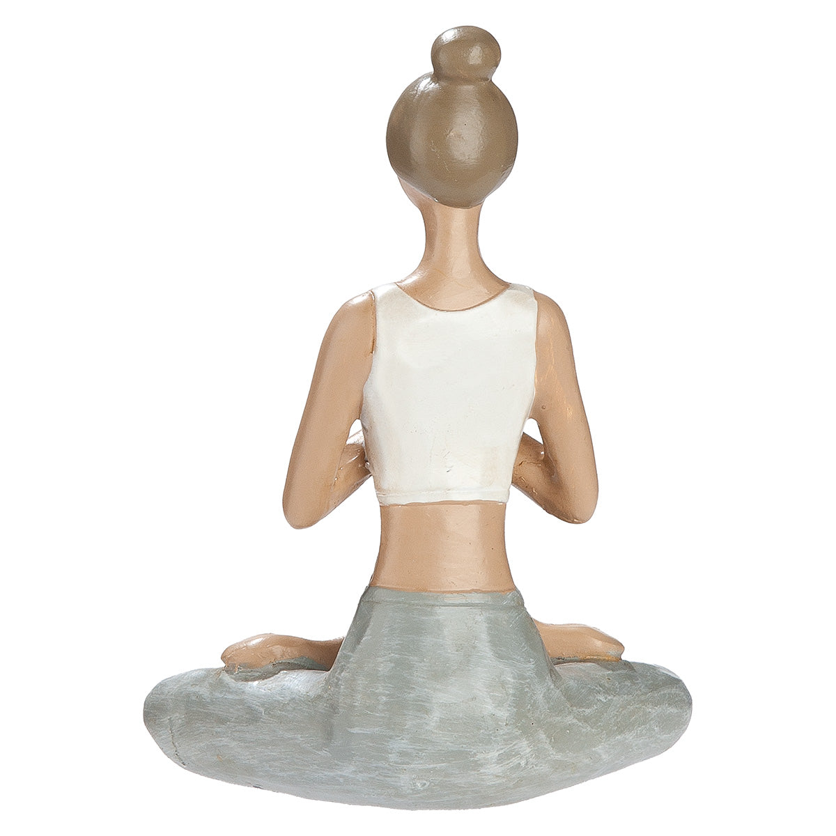 Dekofigur Yoga Frau Namira meditierende Figur in ruhigem Desig