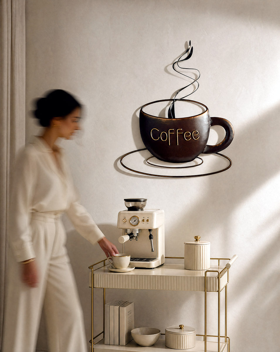 Wandobjekt 3D Kaffeetasse Barista Lume