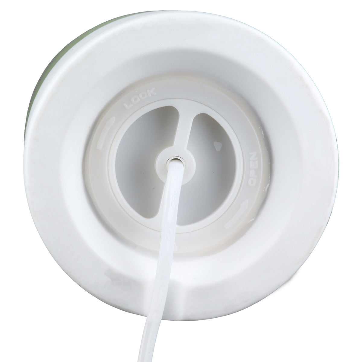 Tischleuchte Patos aus Porzellan in grün mit modernem Design