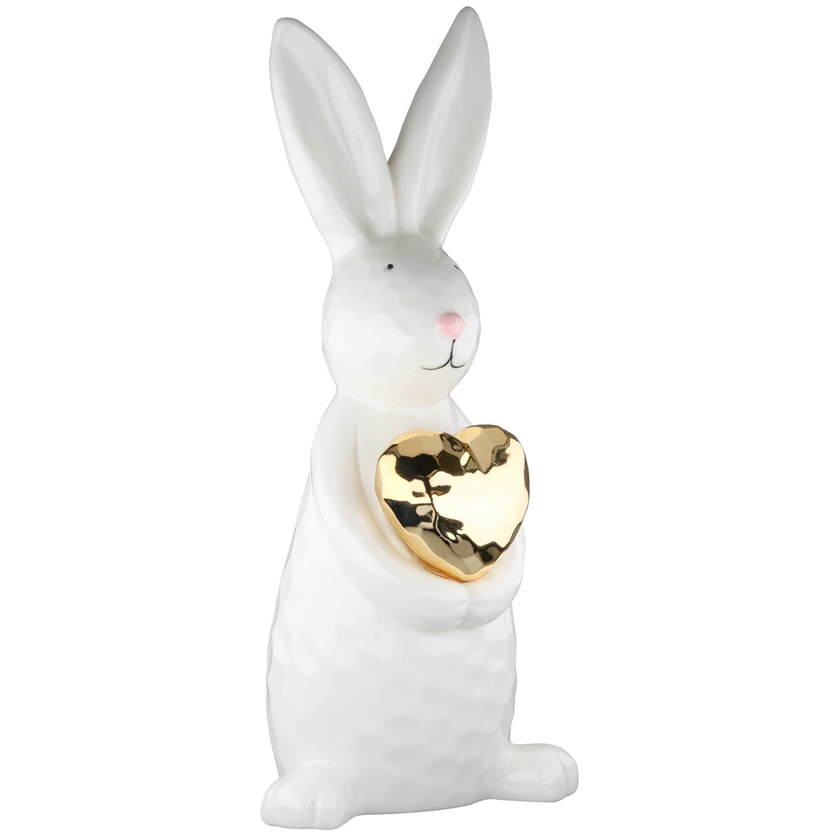 Osterhase Hoppy Herz Dekofigur