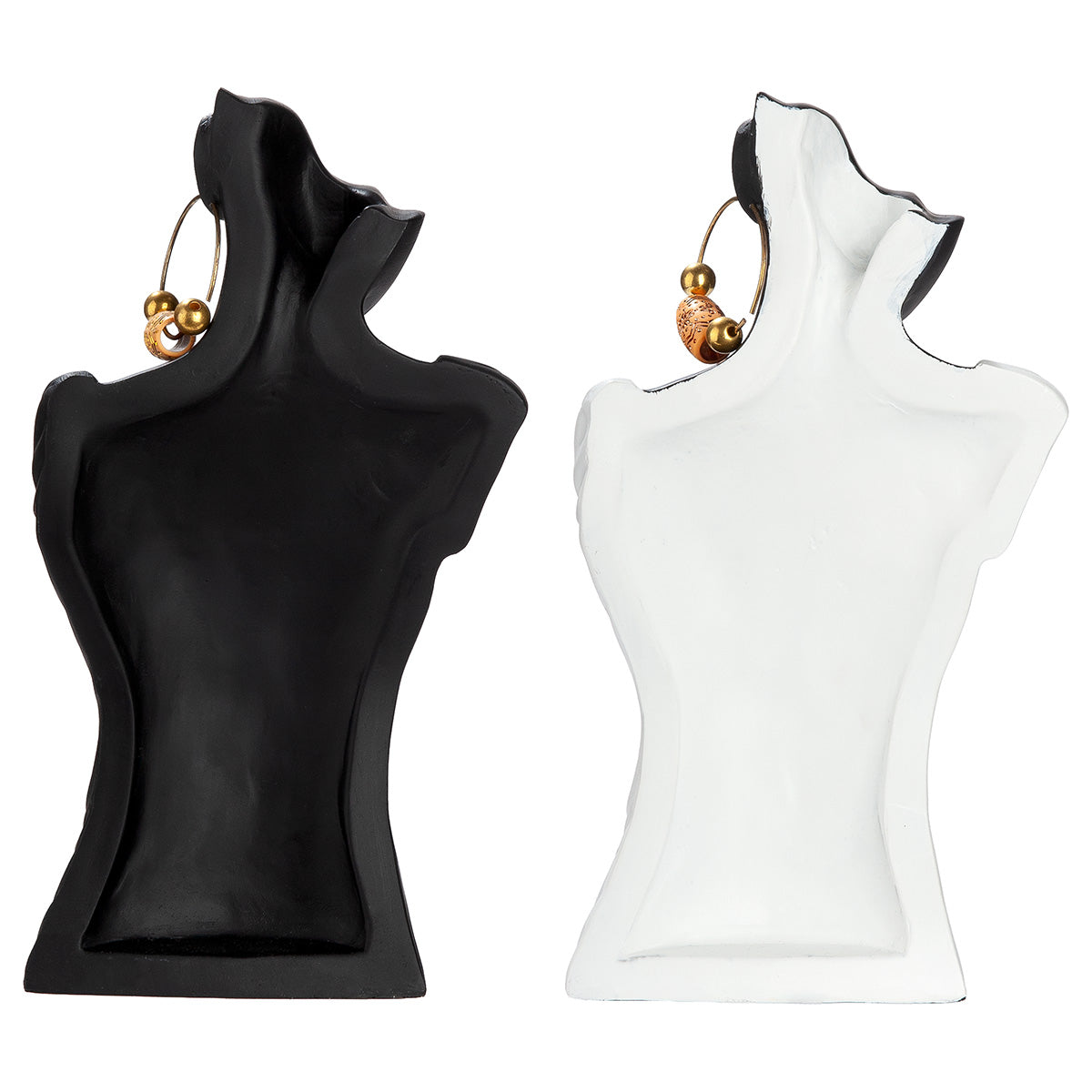 Dekofigur Frauenbüste Cleo modernes Wohnaccessoire 2er Set