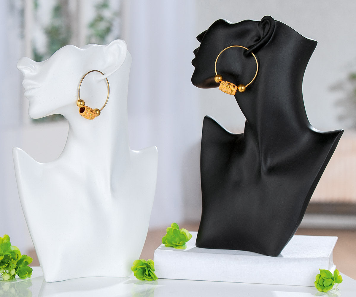 Dekofigur Frauenbüste Cleo modernes Wohnaccessoire 2er Set