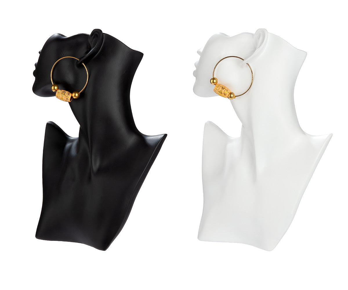 Dekofigur Frauenbüste Cleo modernes Wohnaccessoire 2er Set