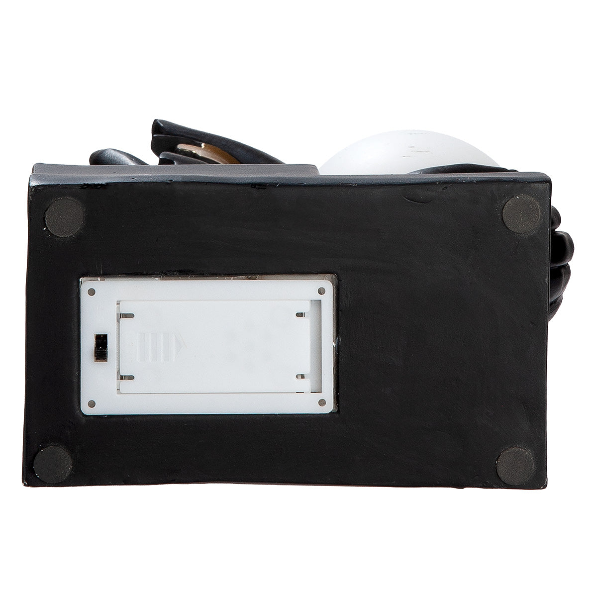 LED Tischleuchte Mystique Figur mit Leuchtkugel modern