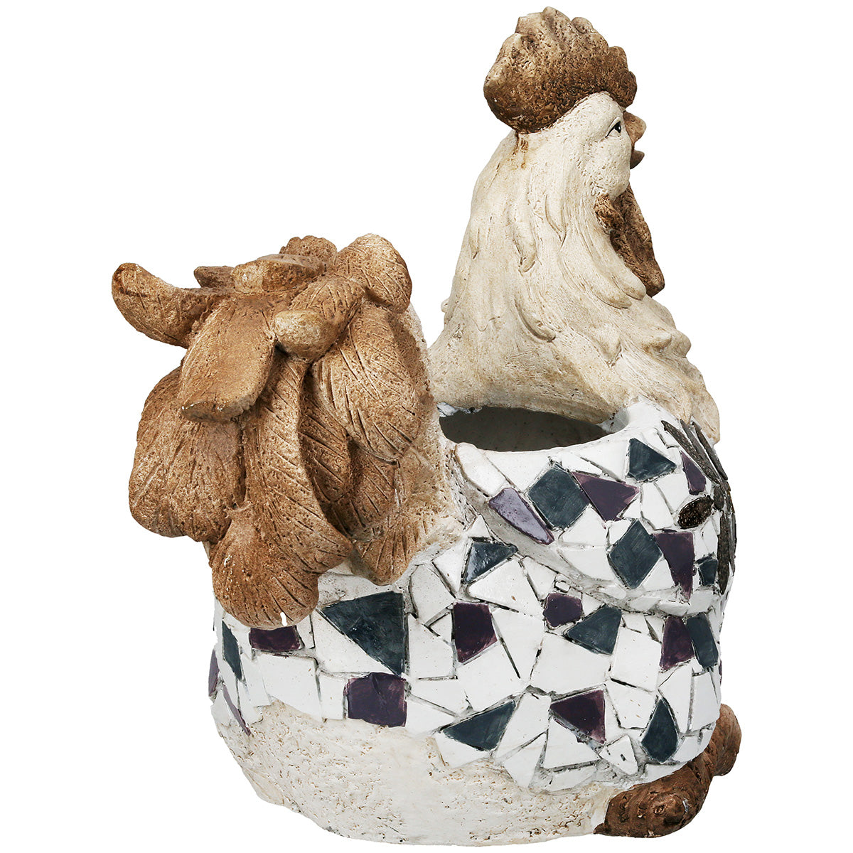 Übertopf Galliano Hahn Mosaikdesign