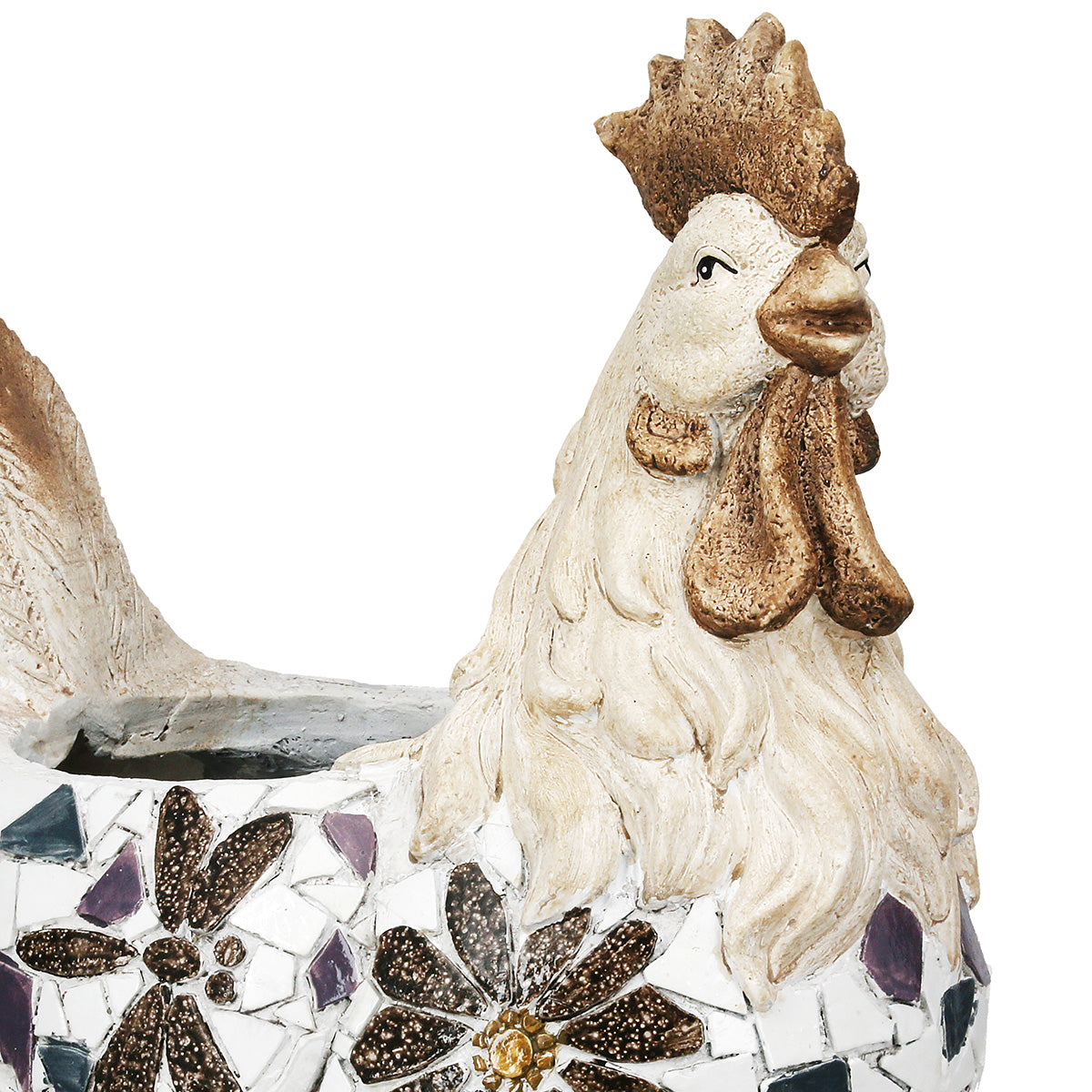 Übertopf Galliano Hahn Mosaikdesign