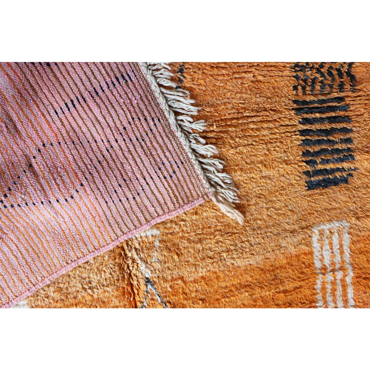 Marokkanischer Berber Teppich reine Wolle 170 x 271 cm