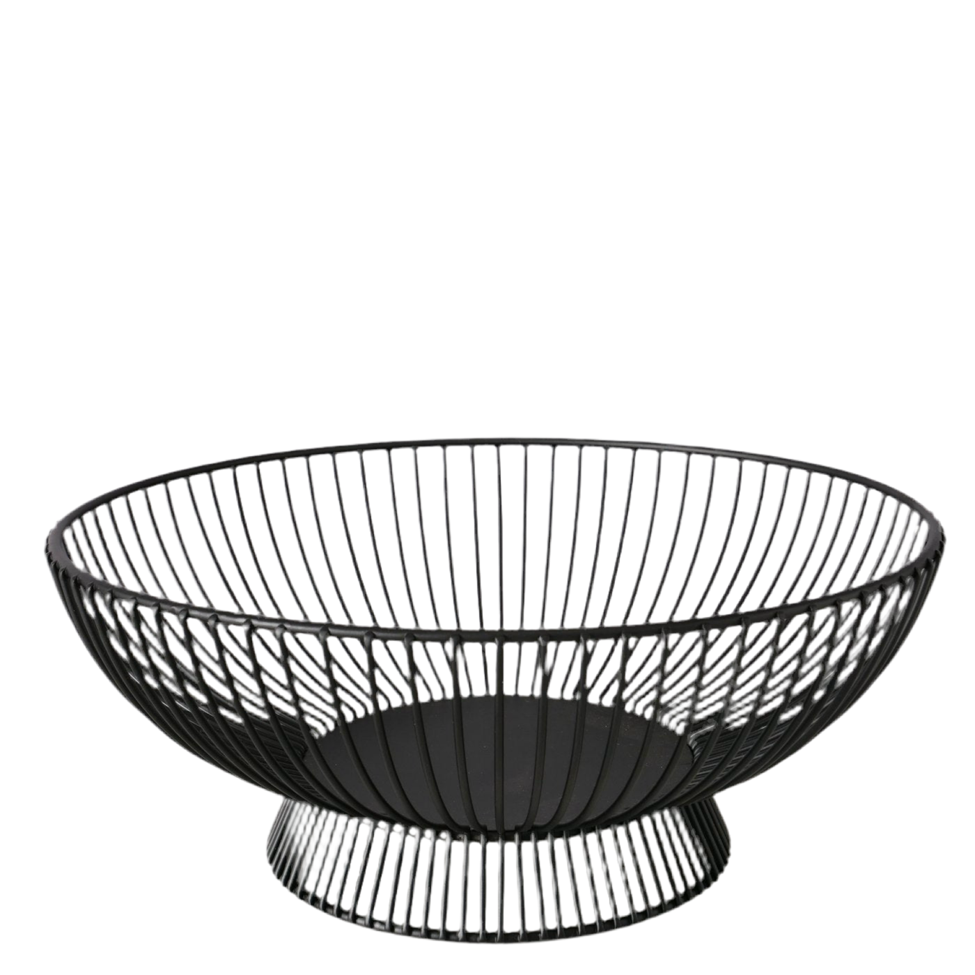 Dekoschale Balu Schwarz Metall Rund