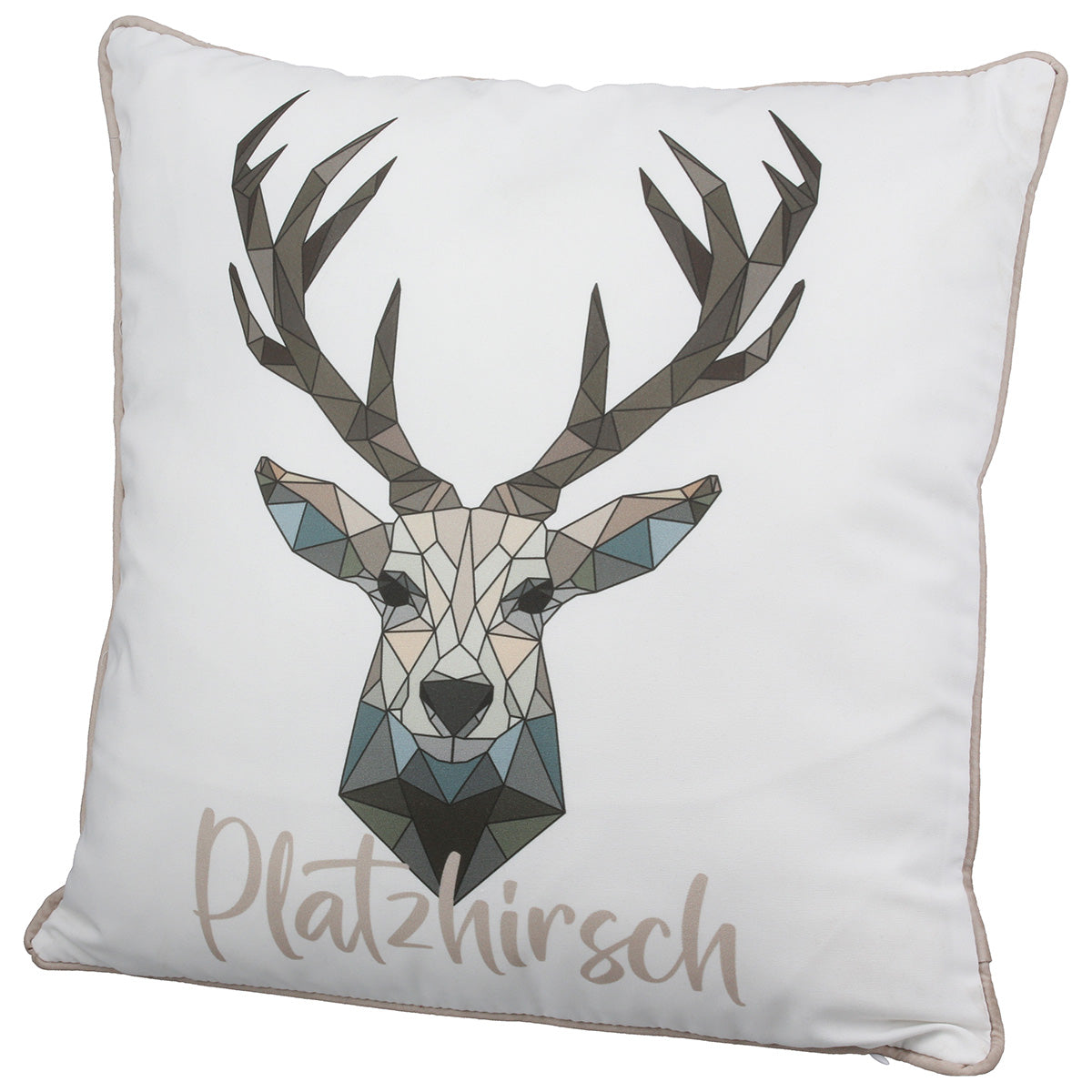 Kissen 3er Set Nordwald Platzhirsch mit hirschmotiv