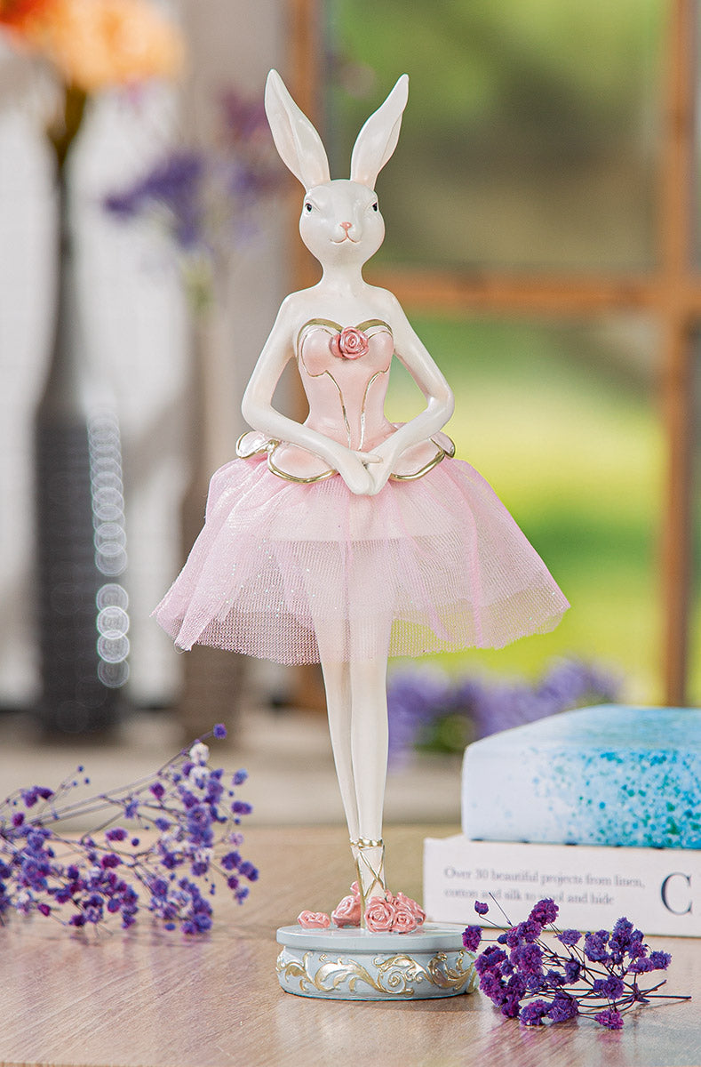 Primabella Eleganza Ballerina Hase Dekofigur 31 cm Ostern