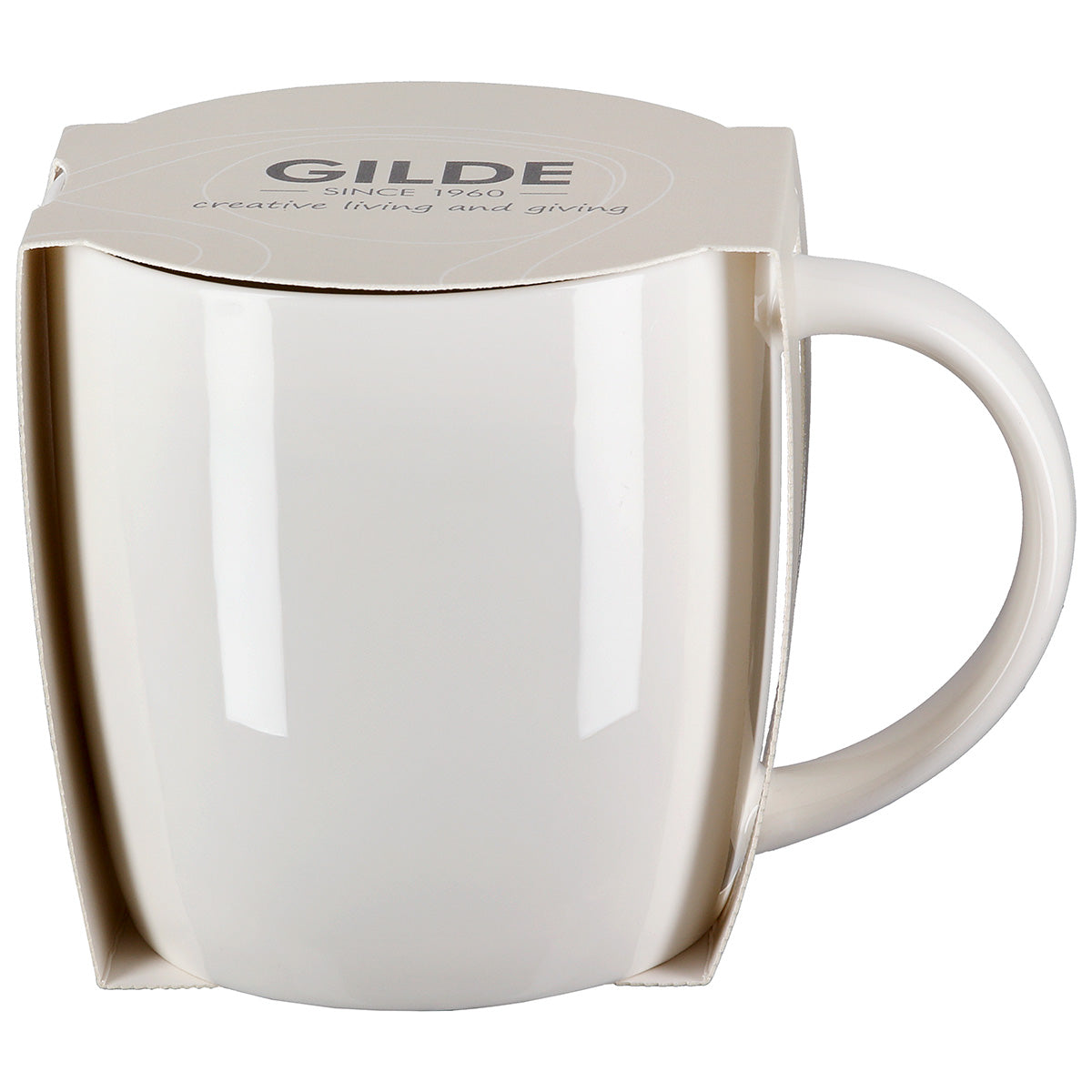 Tasse Flow 6er set aus Porzellan mit Abstraktem Muster