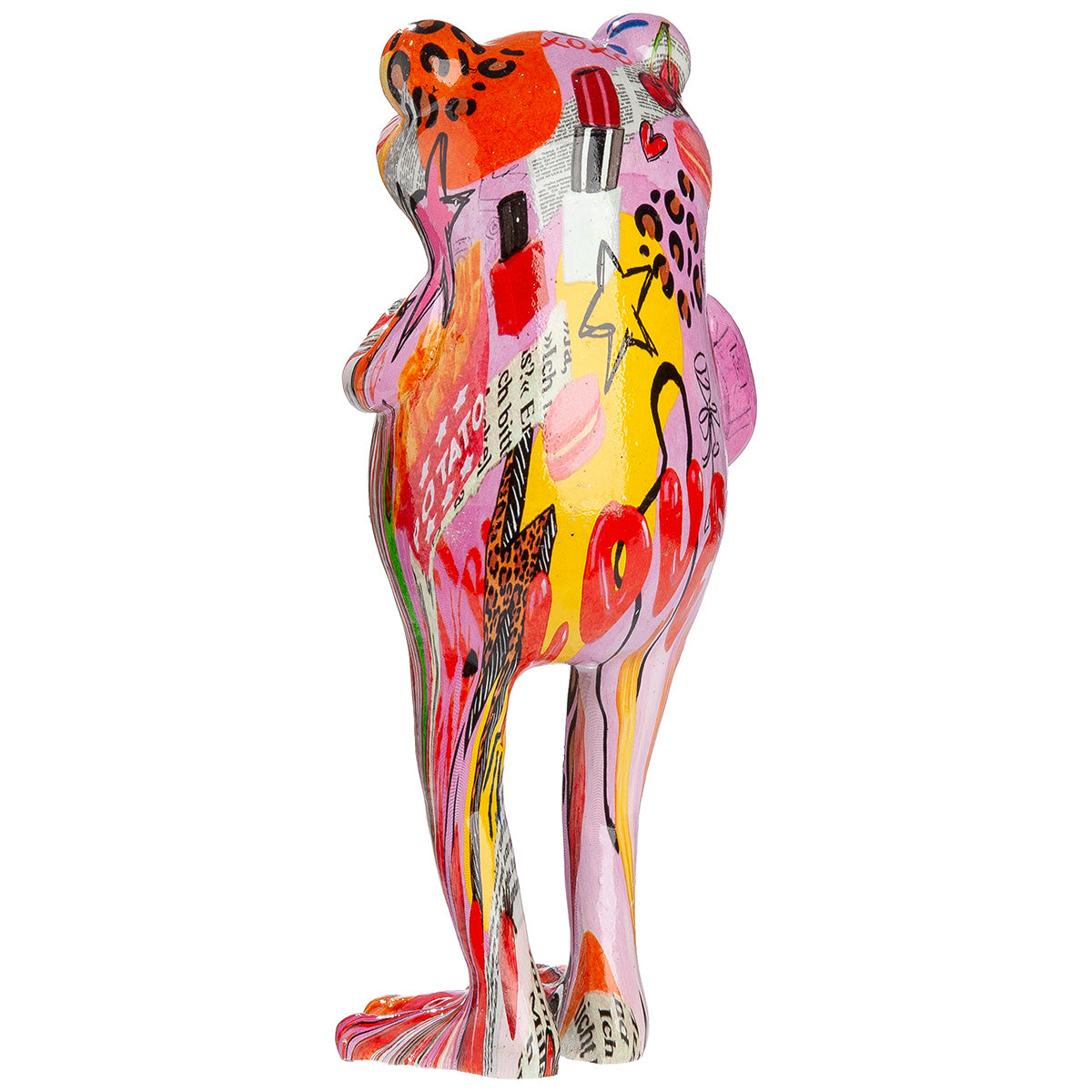 Frosch Figuren Set Liora bunte Deko 20 cm