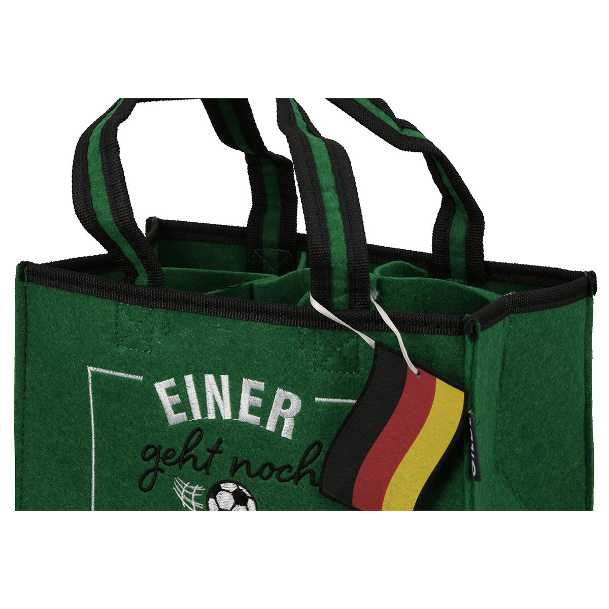 Bierflaschenhalter Stadionfieber Fußball für 6 Flaschen