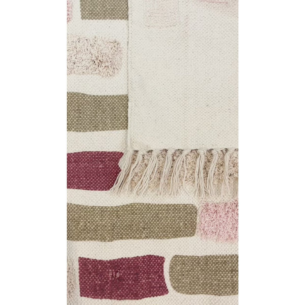 Kinderteppich in waschbarer Baumwolle in der Anouk -Maschine