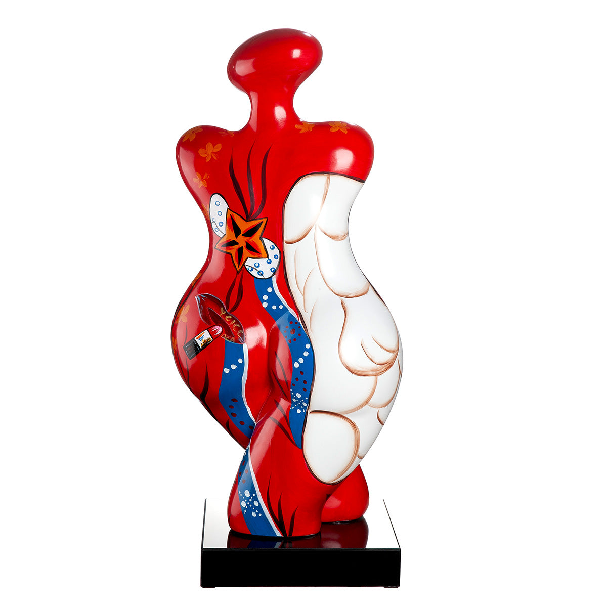 Sculpture Modern Woman Figurine Decorative Figure 71 cm
