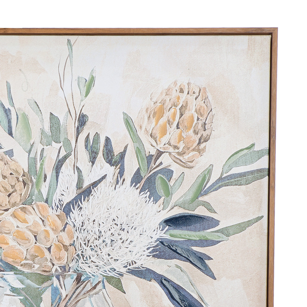 Wall Art Aurelia Floral Canvas 80x80